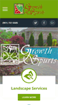 Mobile Screenshot of growthspurtslandscape.com